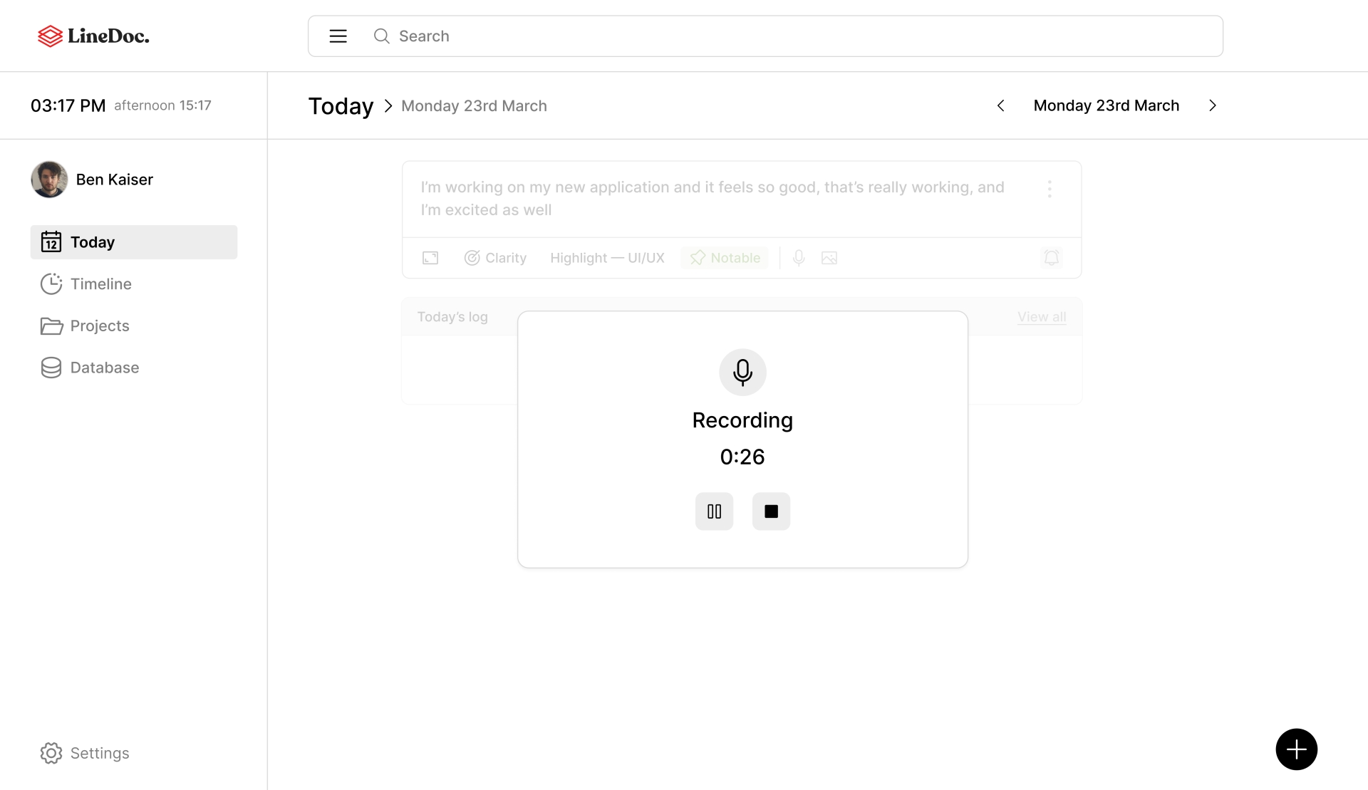 lineDoc app